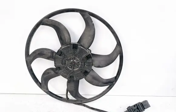 Electric radiator cooling fan