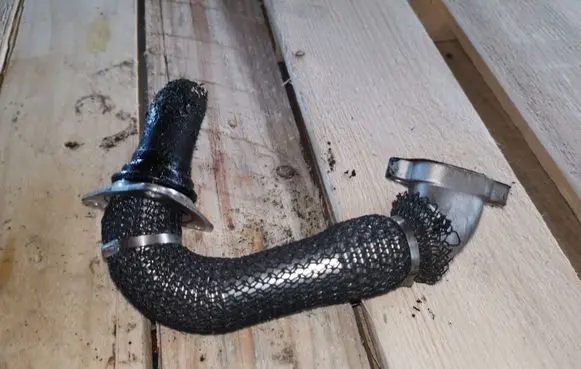 Opel Zafira C EGR valve line/pipe/hose