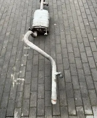 Toyota Land Cruiser (J120) Muffler/silencer 