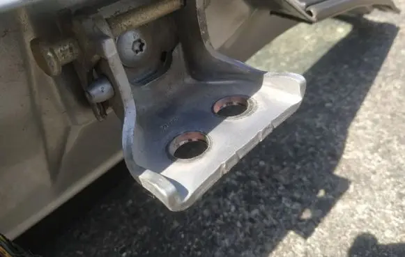 Peugeot 307 Rear door lower hinge 