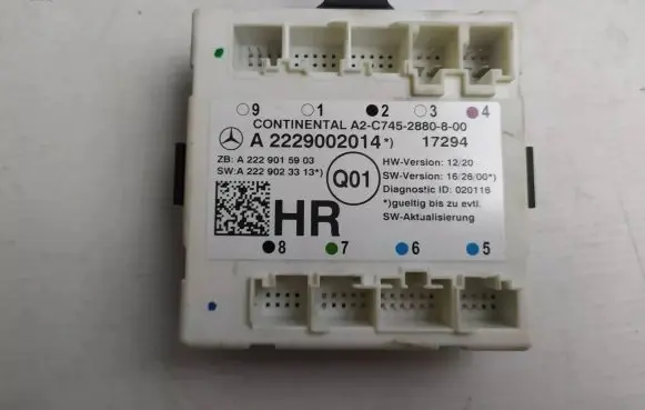 Mercedes-Benz S W222 Door control unit/module A2229002014 A2229015903 A2229023313