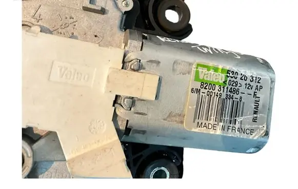 Renault Twingo II Rear window wiper motor 53026312 8200311486