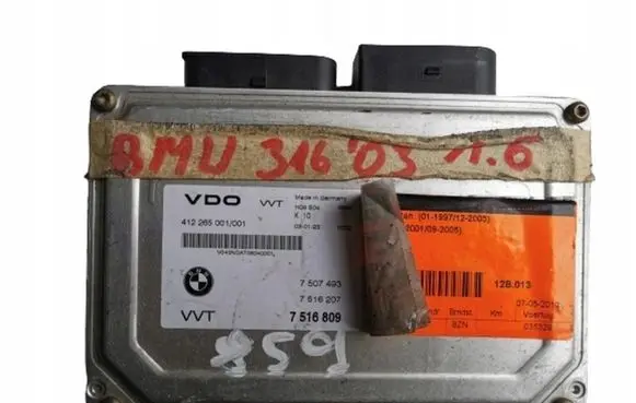 BMW 3 E21 Engine ECU kit and lock set 7516809- 7516207 7516809