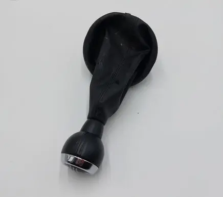 Gear lever shifter trim leather/knob