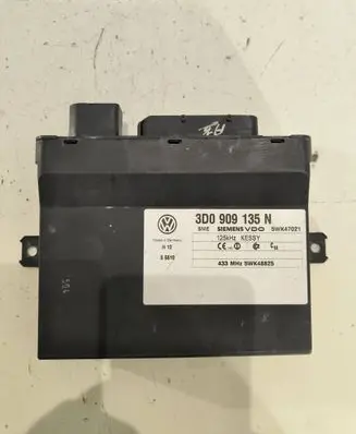 Volkswagen Phaeton Keyless (KESSY) go control unit/module 3D0909135N 5WK48825 5WK47021