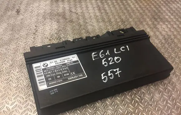BMW 5 E60 E61 Central body control module 9168835