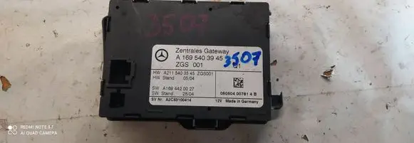 Mercedes-Benz A W169 Door control unit/module A1695403945 A1694420027 A2115403545