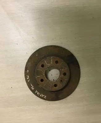 Opel Zafira A Rear brake disc