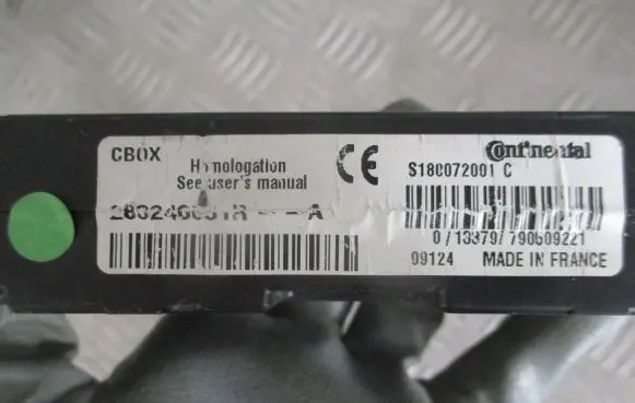 Renault Clio III Other control units/modules S180572001C CBOX