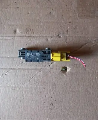 Airbag deployment crash/impact sensor