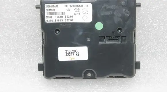 Nissan Qashqai Climate control unit 277604EA4B 272104EA8B