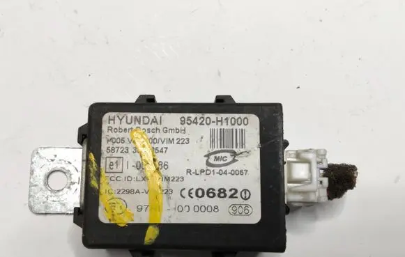 Hyundai Tucson JM Immobilizer control unit/module 95420H1000 97RI000008 58723