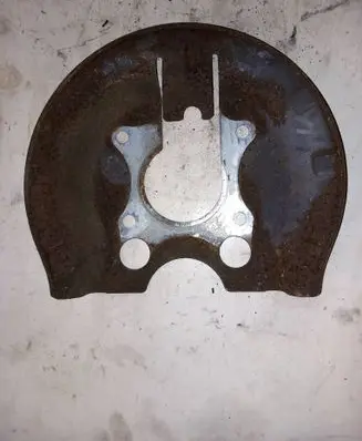Peugeot 307 Rear brake disc plate dust cover 