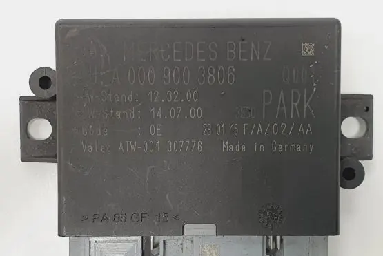 Mercedes-Benz C W205 Parking PDC control unit/module A0009003806