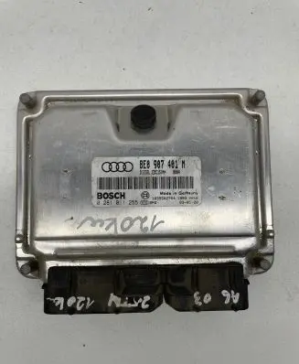 Audi A6 S6 C5 4B Engine control unit/module 8E0907401M 1039S02764 0281011255
