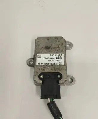 Opel Vectra C ESP acceleration yaw rate sensor 09184504 13665701 448801002011