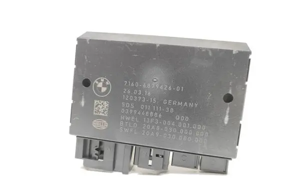 BMW 5 F10 F11 Tow bar trailer control unit/module 6879426 5DS01111138 12037315