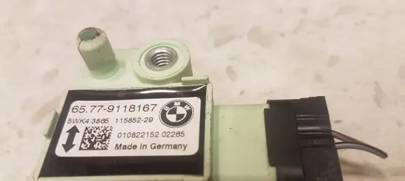 BMW 5 E60 E61 Airbag deployment crash/impact sensor 65779118167 11585229