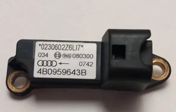 Audi A6 S6 C5 4B Airbag deployment crash/impact sensor 4B0959643B