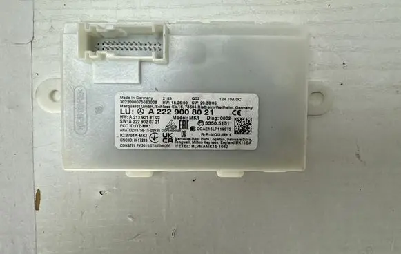 Mercedes-Benz S W222 Keyless (KESSY) go control unit/module A2229008021 A2139018103 33505151