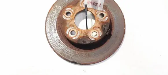 Opel Zafira B Rear brake disc neventiliuojamas