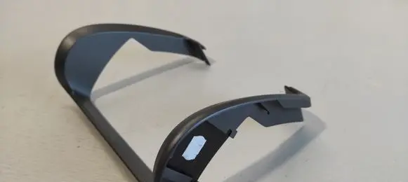 Steering wheel column trim