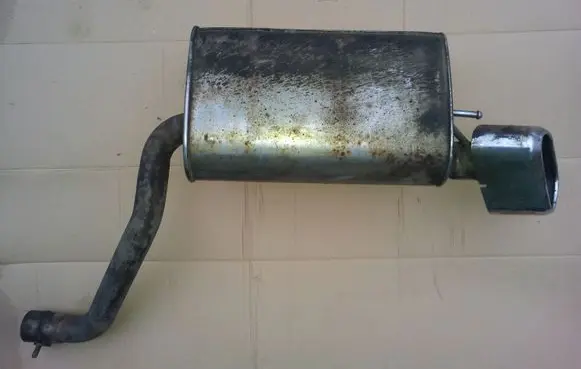 Jaguar XF Muffler/silencer 9X235232AC