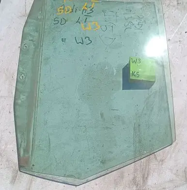 Audi A3 S3 8L Rear door window glass 