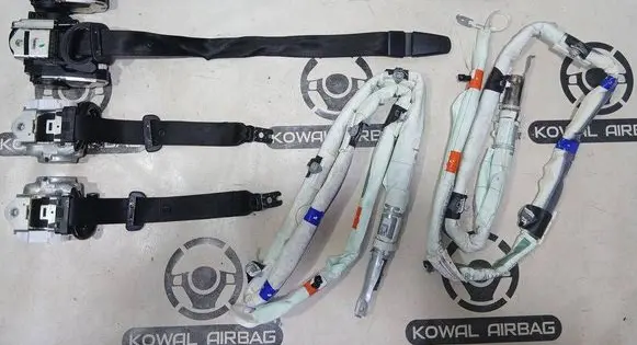 Audi A4 S4 B9 Set of seat belts 8W0857706J 8W0857705J 8W9880742D