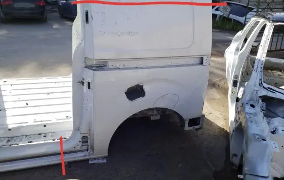 Rear quarter panel