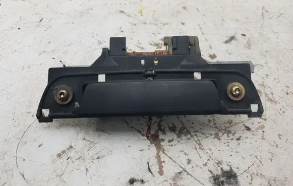 Rear door exterior handle
