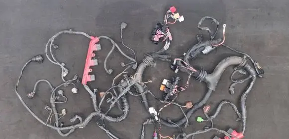 Audi A6 Allroad C6 Engine installation wiring loom 4F1971284F 4F1971072PB