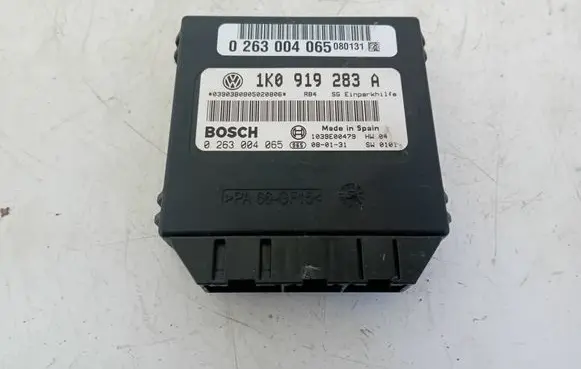 Volkswagen Golf V Parking PDC control unit/module 0263004065 1K0919283A 1039E00479