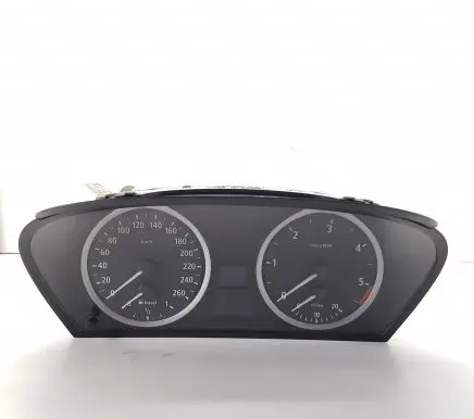 BMW 5 E60 E61 Speedometer (instrument cluster) 6983153 110080213542