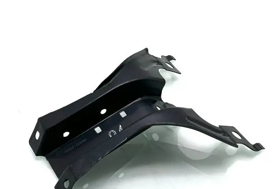 Engine bonnet/hood lock trim molding