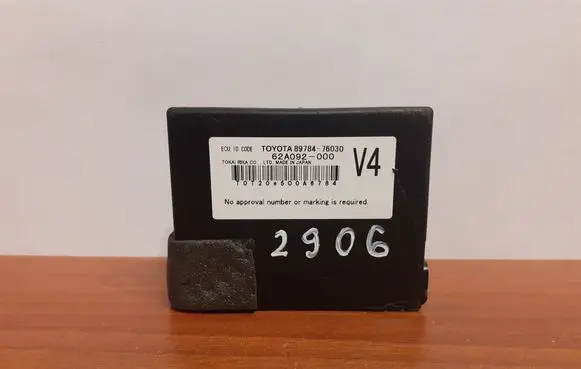 Lexus CT 200H Immobilizer control unit/module 62A092000 2906