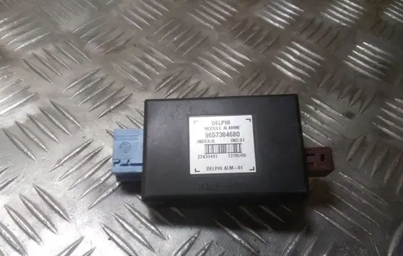 Peugeot 607 Alarm control unit/module 9657384680