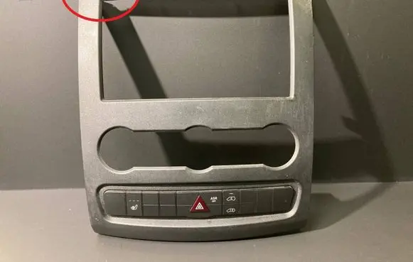 Mercedes-Benz Sprinter W906 Climate control/heater control trim A9066800017 A9068701410 A9068700610