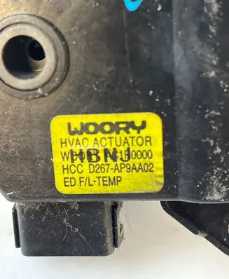 KIA Ceed Air flap motor/actuator D267AP9AA02 AE1B0000