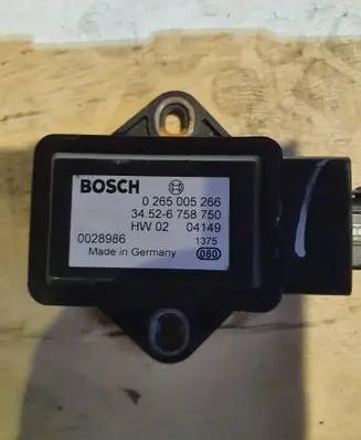 BMW 5 E60 E61 ESP acceleration yaw rate sensor 0265005268 0028986 34526758750