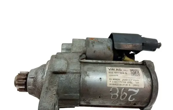 Volkswagen Caddy Starter motor 02Z911024Q