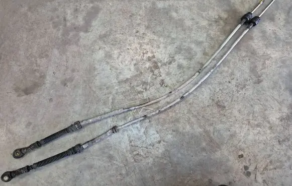 Porsche Macan (95B) Gear shift cable linkage 6X0711266A 6X0711265C