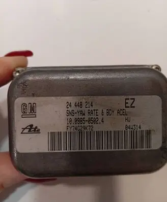 Opel Astra H ESP acceleration yaw rate sensor 24448214 10098505024