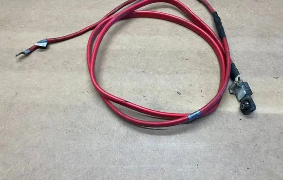 BMW 5 E60 E61 Positive cable (battery) 9132584 6166166 03052007