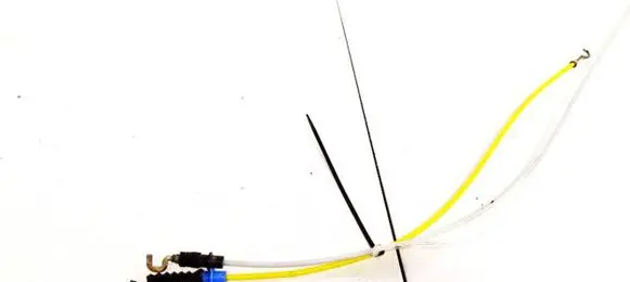 Audi 80 90 S2 B4 Rear door cable line 