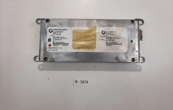 BMW 5 E60 E61 Bluetooth control unit module 6938781