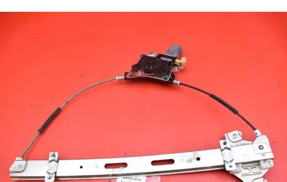 Front door window regulator with motor