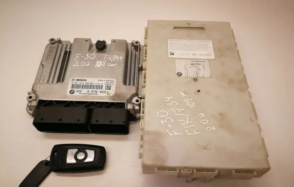 BMW 3 F30 F35 F31 Engine ECU kit and lock set DDE857093301 16RI001052