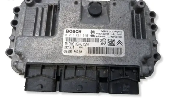 Peugeot 207 Engine control unit/module 9652552380 9663394680 0261201610