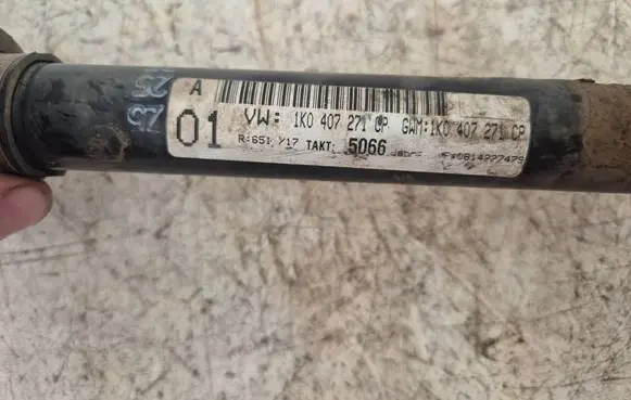 Volkswagen Golf V Front driveshaft 1K0407271CP 1K0407271CE